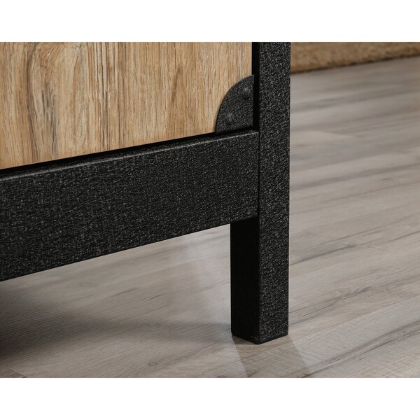 Sauder Steel River Credenza , Accommodates up to a 60 in. TV weighing 70 lbs - 426152