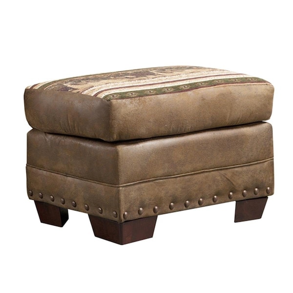 American Furniture Classics Wild Horses Ottoman - 8500-40