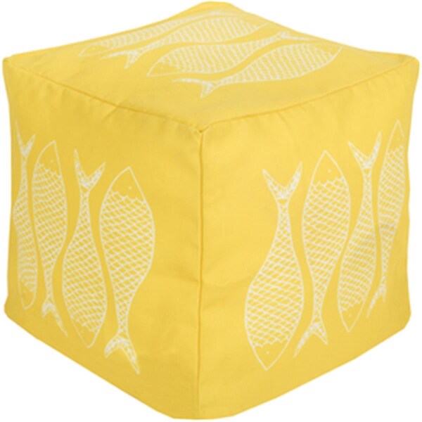 Templeton Rug  Cube Squash Pouf 18 x 18 x 18 in. - TE1430213