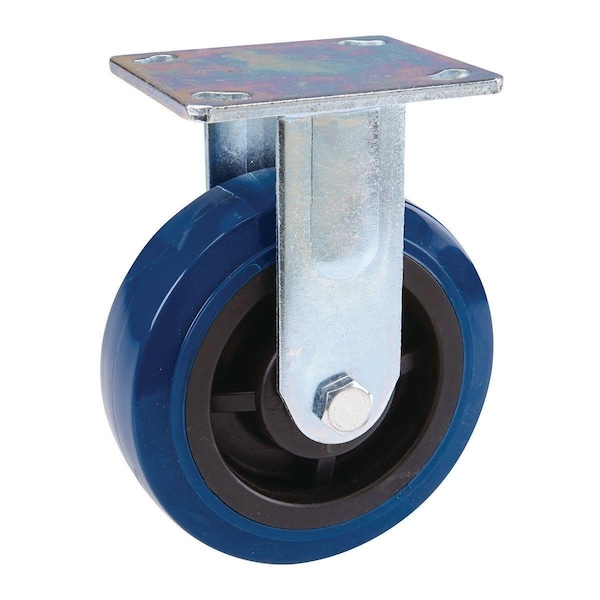 Convenience Concepts 2 in. TPU Rigid Caster, Black & Blue - HI2814213