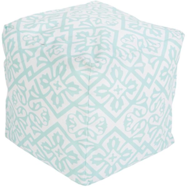 Templeton Rug  Cube Mint Pouf 18 x 18 x 18 in. - TE1430200