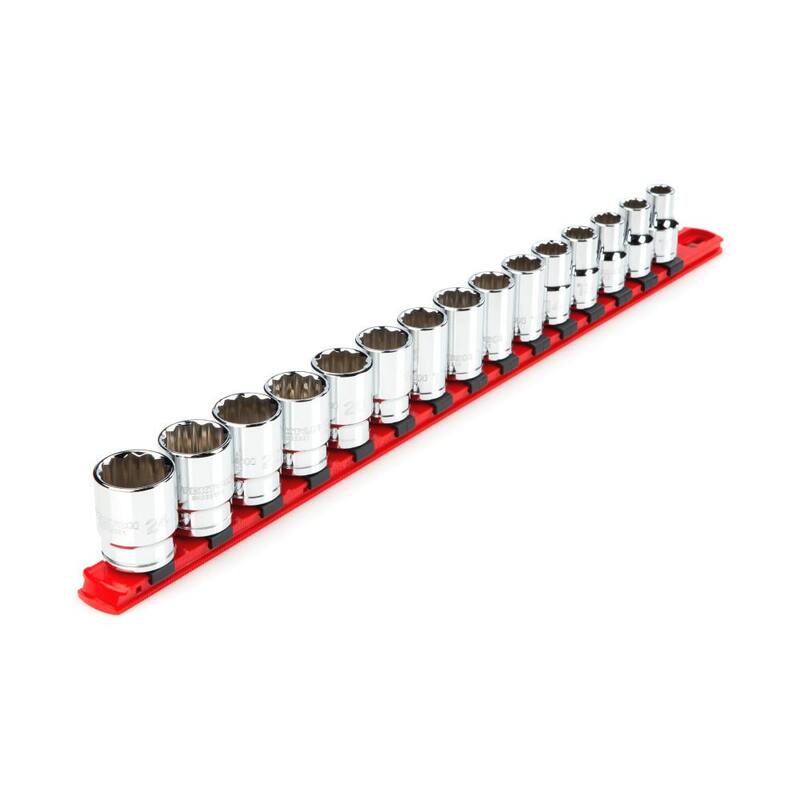 Set de dados de 12 puntas con unidad de 1/2 pulgada (15 piezas) - SHD92104