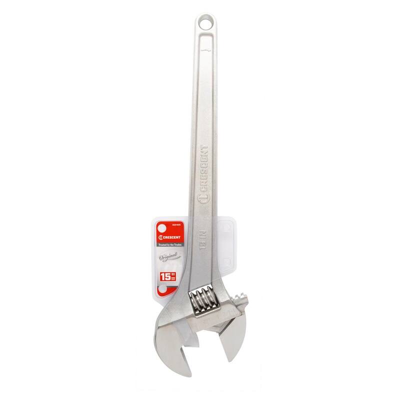 Llave ajustable cromada de 15 pulgadas - AC215VS