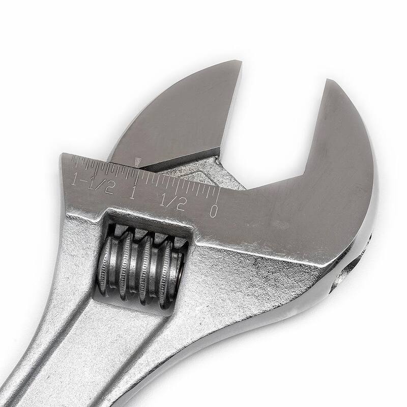 Llave ajustable cromada de 15 pulgadas - AC215VS