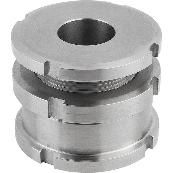 Kipp Levelling Element Low Form, D=17, 5 Stainless Steel, D2=58 - K0097.09161