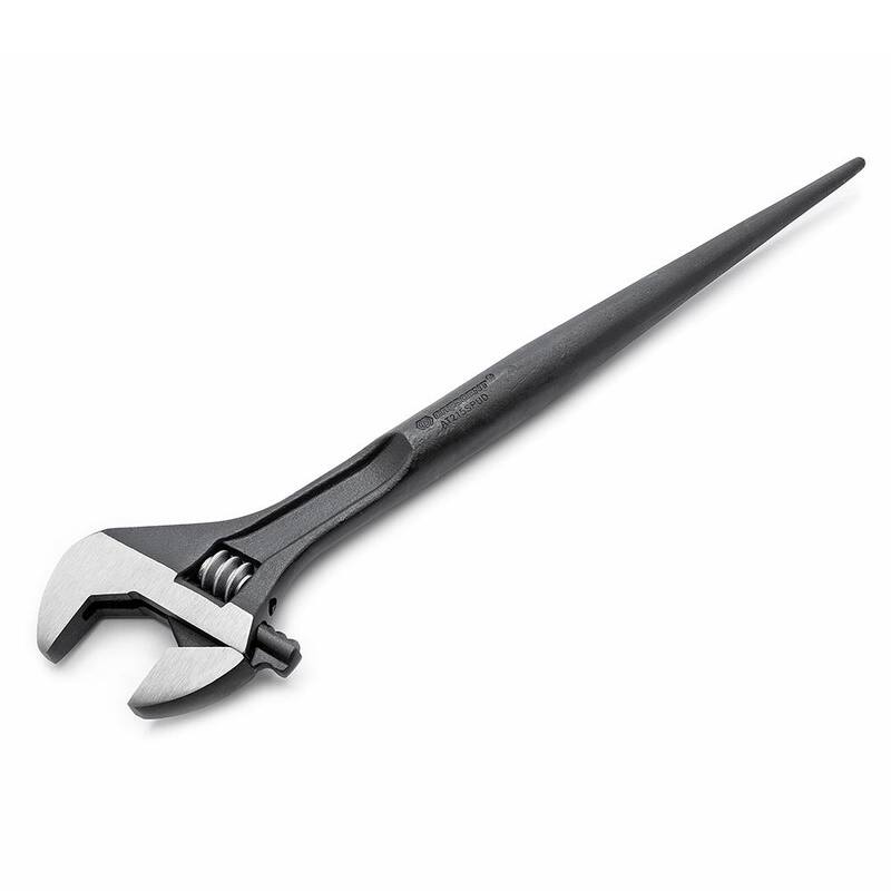 Llave de construcción ajustable Crescent de 16 pulgadas con recubrimiento de óxido negro - AT215SPUD