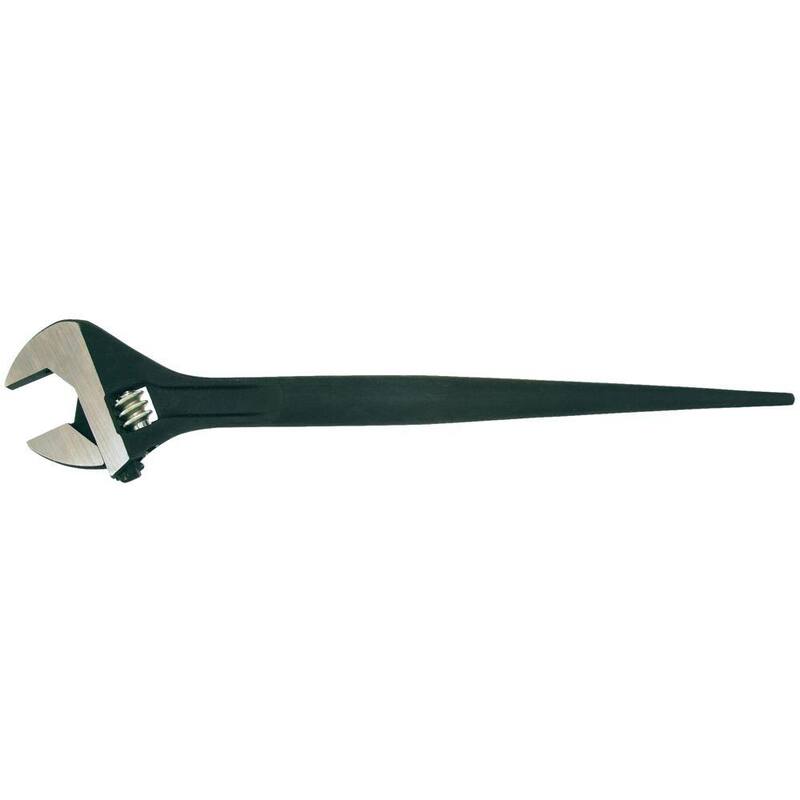 Llave de construcción ajustable Crescent de 16 pulgadas con recubrimiento de óxido negro - AT215SPUD