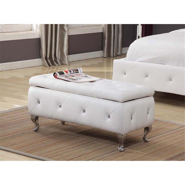 Inroom Furniture Designs Inroom Furniture Design B5104-BE Upholstered Bench - B5104-BE