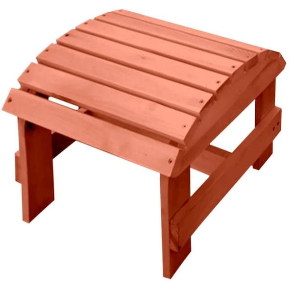 W Home W Home SW1912WN-OT 51 in. Pine Ottoman; Walnut - SW1912WN-OT
