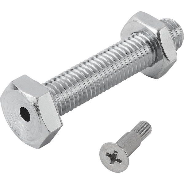 Kipp Threaded Spindle For Levelling Feet D1=M10X80 Steel, Eco L1=85 - K0429.100801