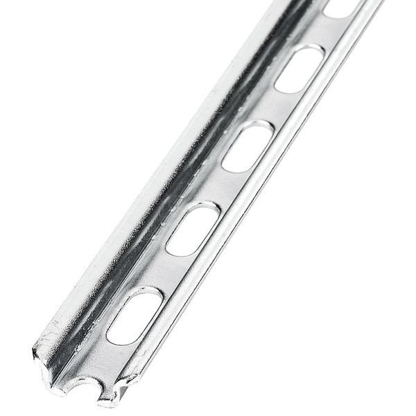 Canal de montaje Eaton Bussmann, 39 pulgadas de largo, Galvanizado con zinc, paquete de 10 - DRL15MM