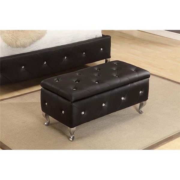 Inroom Furniture Designs Inroom Furniture Design B5103-BE Upholstered Bench - B5103-BE