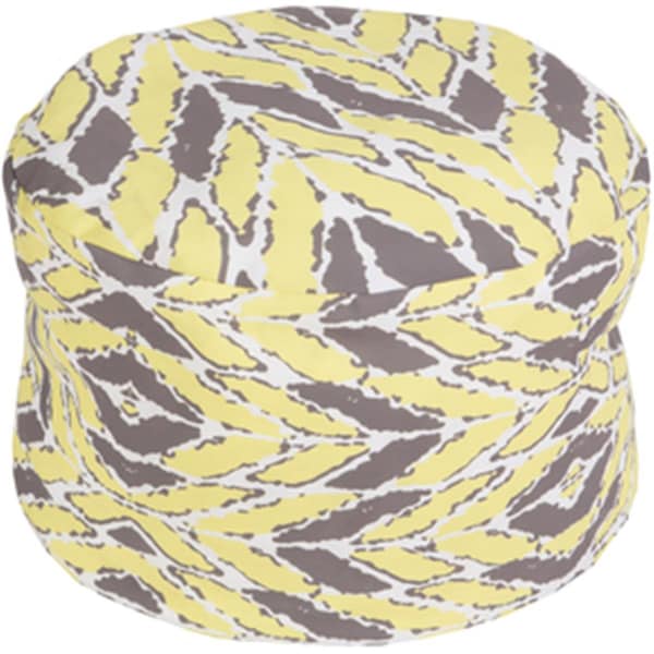 Templeton Rug  Round Beige Pouf 20 x 13 in. - TE1430228