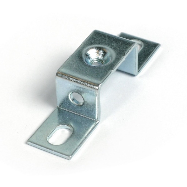 Soportes de montaje en riel DIN de Automation Systems Interconnect, montaje plano, 20 mm de alto, un agujero de fijación M6, paquete de 20 piezas - Z121213.