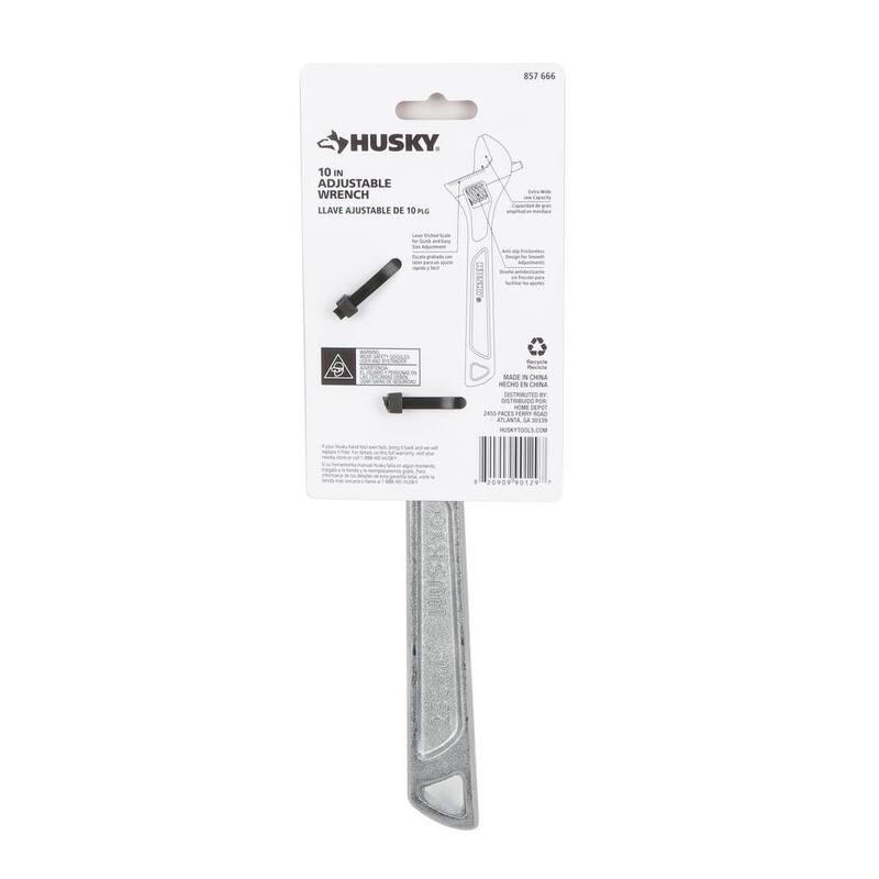 Llave ajustable de 10 pulgadas - 90129 de Husky
