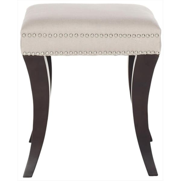 Safavieh Julian Taupe Ottoman - MCR4616A