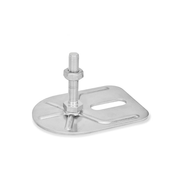 J.W. Winco JW Winco GN43-80-3/8X16-75-E0-SK Leveling Feet - 43-80-3/8X16-75-E0-SK