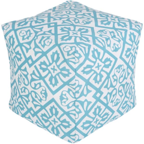 Templeton Rug  Cube Cobalt Pouf 18 x 18 x 18 in. - TE1430223