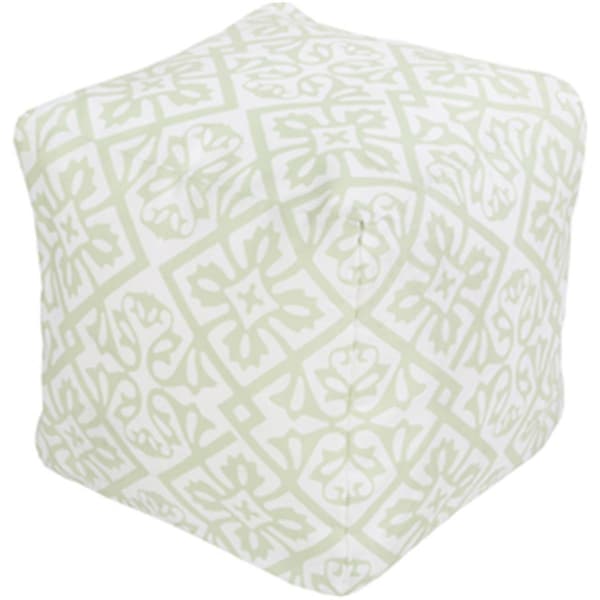 Templeton Rug  Cube Mint Pouf 18 x 18 x 18 in. - TE1430224