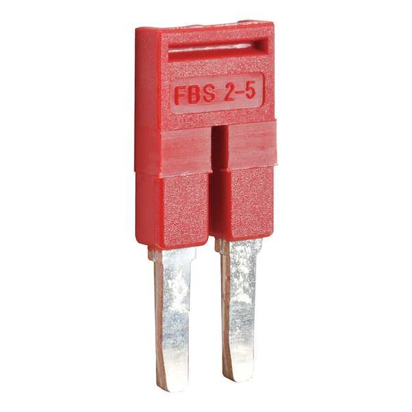 Schneider Electric Jumper, 2 Polos, 0.88 pulgadas L - NSYTRAL22