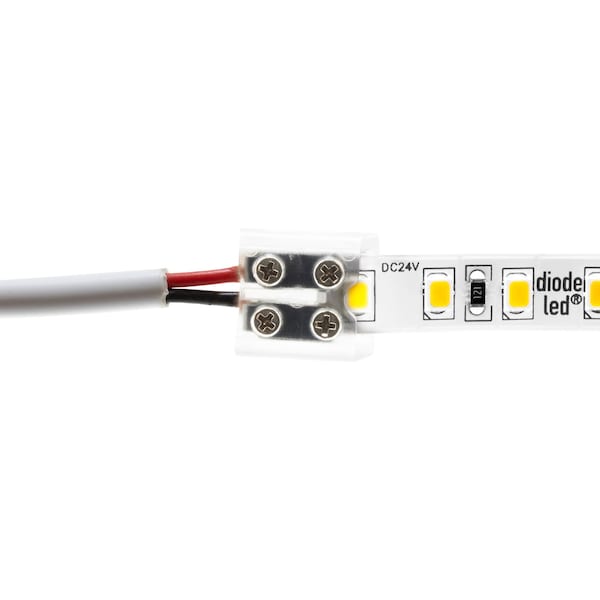 Conector de bloque terminal de LED de diodo, tornillo de 8 mm, cinta a cable - Paquete de 5 - DI-TB8-CONN-TTW-5