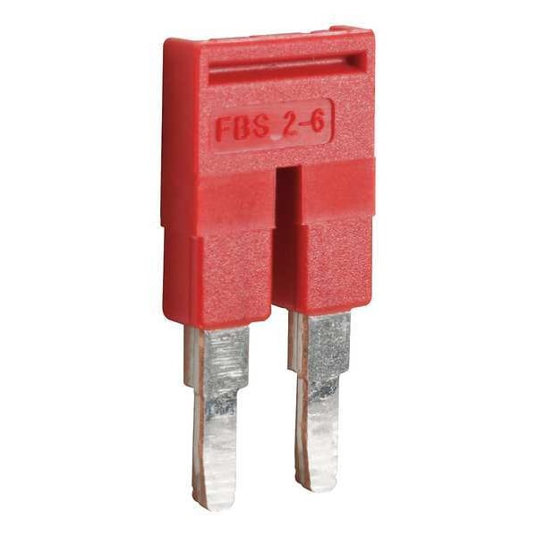 Schneider Electric Jumper, 2 Polos, 0.91 pulgadas L - NSYTRAL42