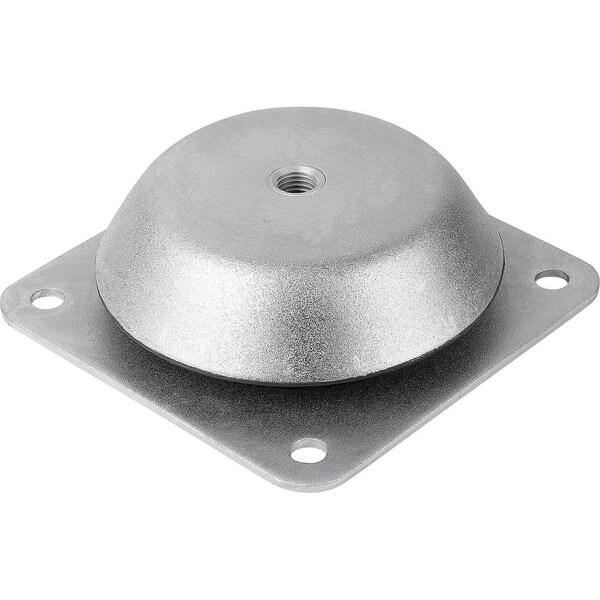 Kipp Machine Foot, Form:B Steel, Comp:Elast. Natural Rubber - K0687.150060