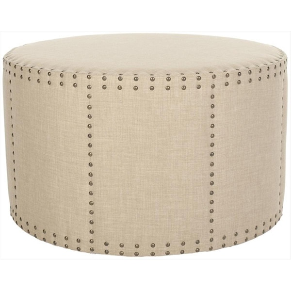 Safavieh Michael Straw Color Ottoman Straw - MCR4640A