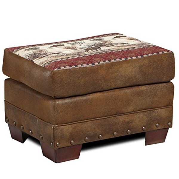 American Furniture Classics Deer Valley Ottoman - 8500-50