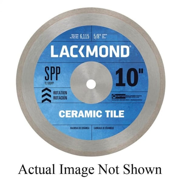 Lackmond Diamond Blade, Continuous Rim, Series SPP, 7 Diameter Blade, 78, DM, 58 ArborShank, 006 C - TL7SPP