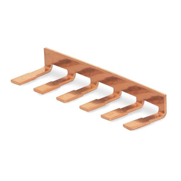 Square D Jumper, 6 polos, 3.10 pulgadas de longitud, No. de fabricante 9080GC6 - 9080GH75