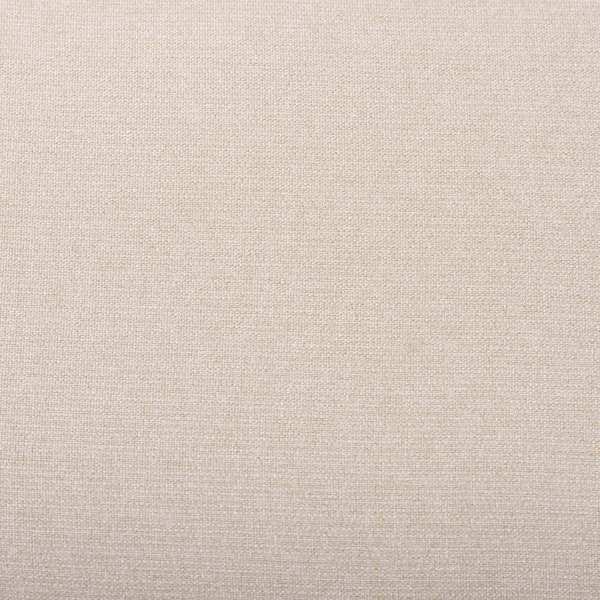 Baxton Studio Sandrine Beige Upholstered Walnut Brown Finished Wood Ottoman - 148-8224