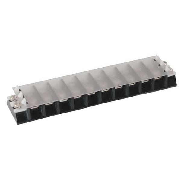 Tapa transparente para terminal, 10 polos, para 6ZEG0 - 10L533 de Zoro Select