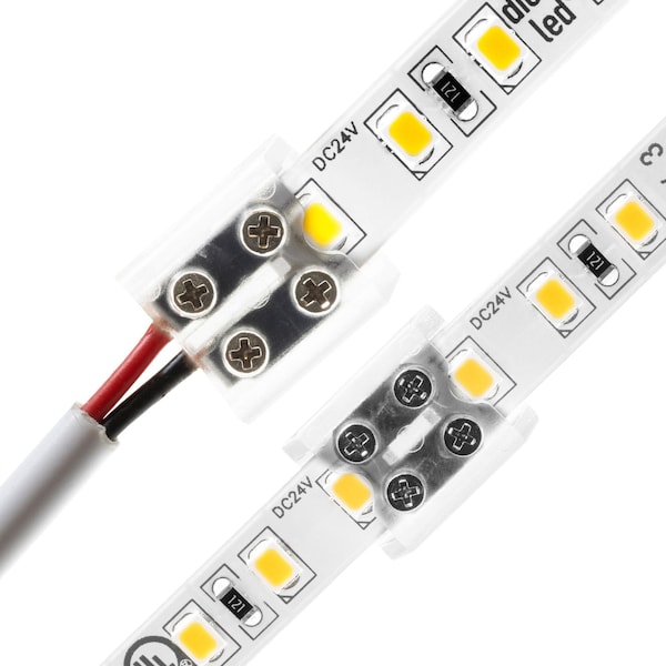 Conector de bloques de terminales de diodo LED, tornillo de 8 mm, cinta a cinta - Paquete de 5 - DI-TB8-CONN-TTT-5