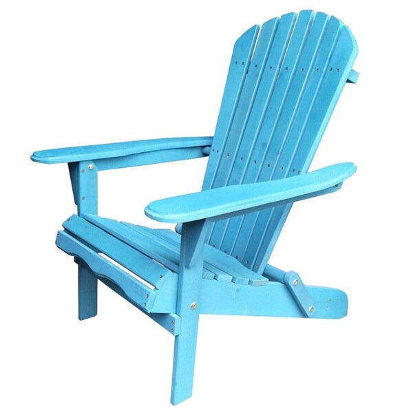 Kd Aparador 61 in. Pine Ottoman, Sky Blue - KD3286204