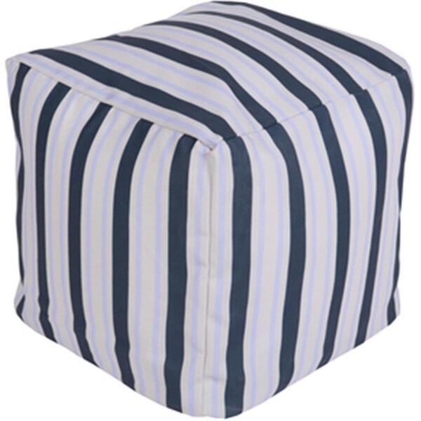 Templeton Rug  Cube Cobalt Pouf 18 x 18 x 18 in. - TE1430217