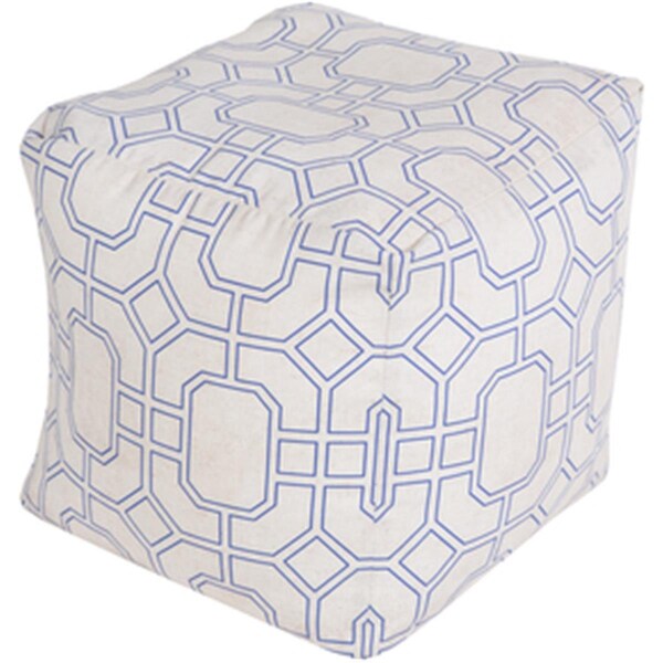 Templeton Rug  Cube Iris Pouf 18 x 18 x 18 in. - TE1430218