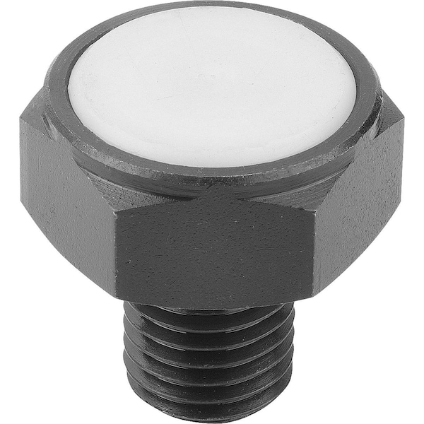 Kipp Positioning Foot, Form:L, Free-Cutting Steel Hardened A. Black Oxidise, Sw=22 - K0298.810