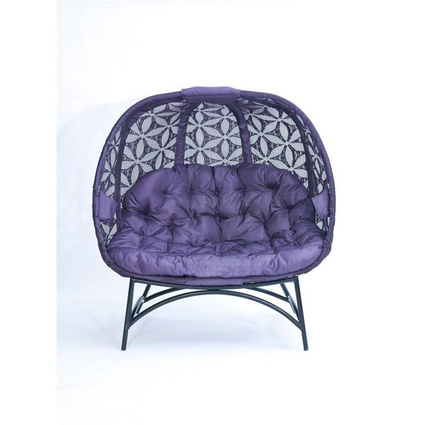 Flowerhouse Cozy Pumpkin Loveseat Purple - FHPC400FOL