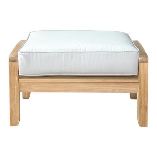 Anderson Teak Natsepa Ottoman in Natural - DS-703