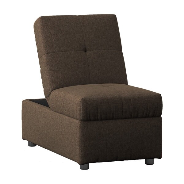Homelegance Denby Storage Ottoman, Accent Chair, Brown - 4573BR