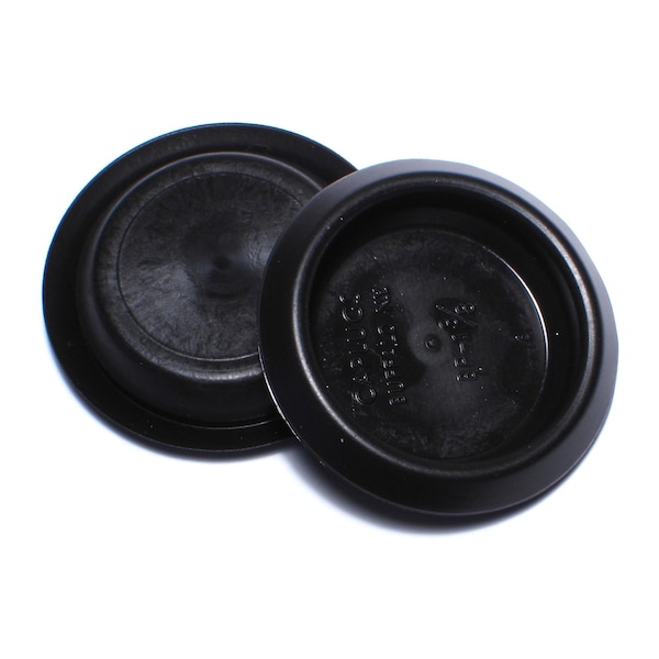 Midwest Fastener 1-3/8" Black Plastic Round Head Sheet Metal Plugs 3PK - 75928