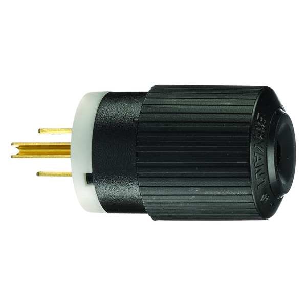 Zoro Select 3 Clavija Recta Industrial de 3 Hilos 125VAC 15A, Amperios: 15 - BRY5266NP