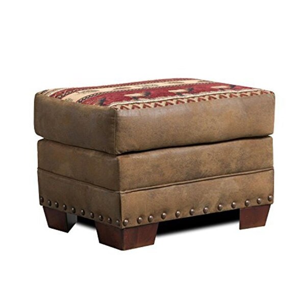American Furniture Classics Sierra Lodge Ottoman - 8500-10