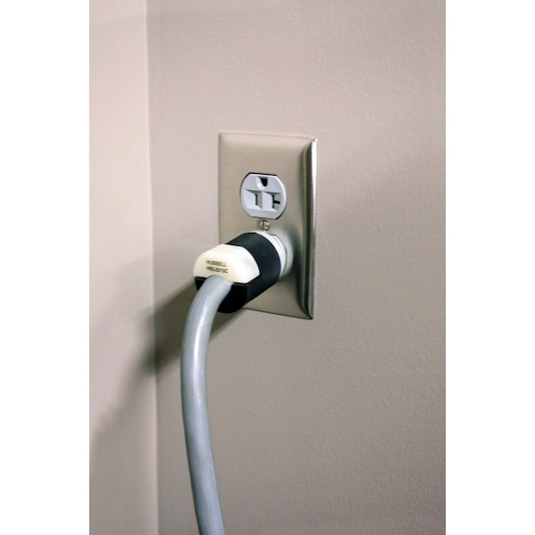 Conector recto de hoja de tres cables de grado hospitalario 125VAC 15A de Hubbell - HBL8215C