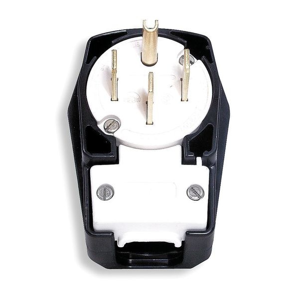 Enchufe recto de ángulo industrial de 4 cables Hubbell 125/250VAC 50A - HBL9452C