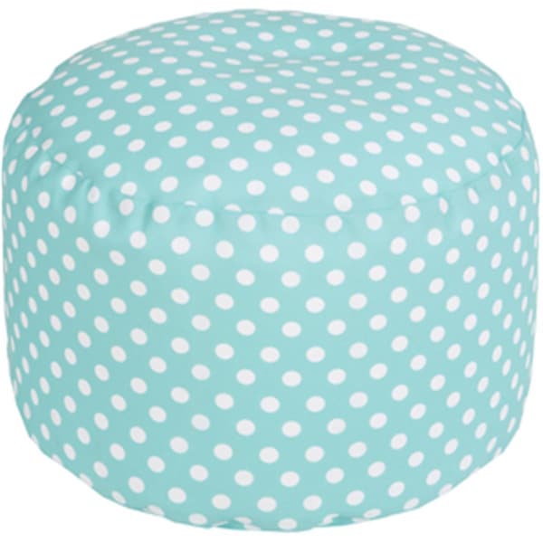 Templeton Rug  Round Slate Pouf 20 x 13 in. - TE1430234