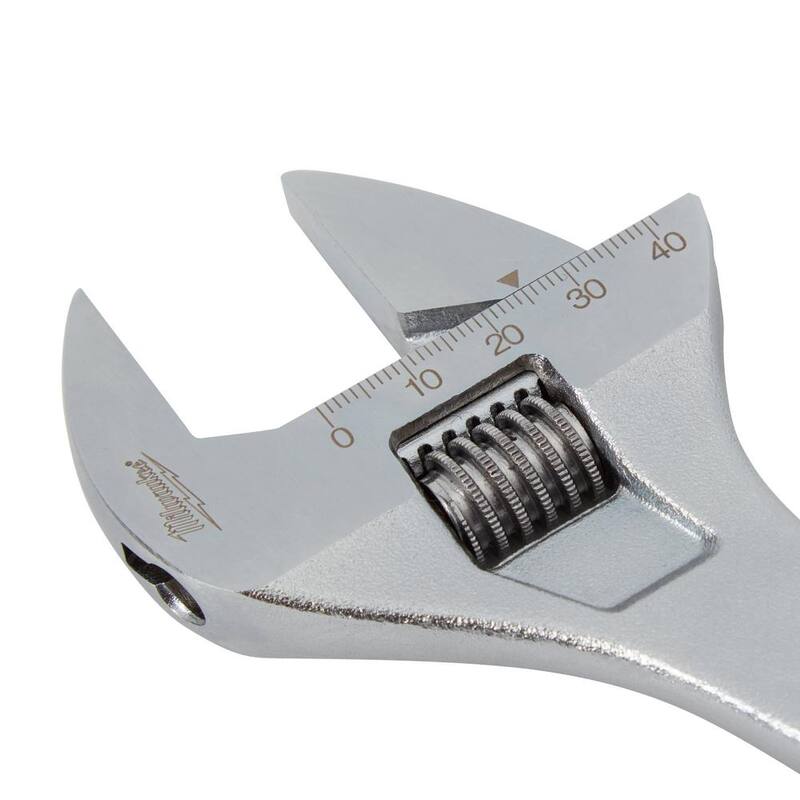 Llave ajustable de mandíbula ancha de 8 pulgadas - 48-22-7508