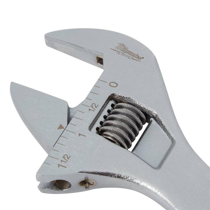 Llave ajustable de mandíbula ancha de 8 pulgadas - 48-22-7508