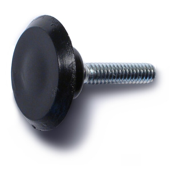 Midwest Fastener 1/4"-20 x 1" Steel Coarse Thread Swivel Glides 6PK - 66906